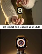 ساعت هوشمند سری 8 هاینوتکو G9 Ultra Max Gold - Image 4